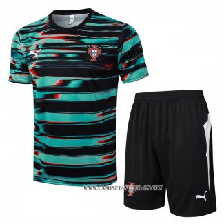 Chandal del Portugal 25-26 Manga Corta Verde - Pantalon Corto