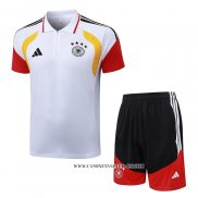 Conjunto Polo del Alemania 26-27 Blanco