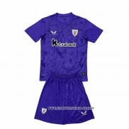 Camiseta Athletic Bilbao Nino 25-26 Purpura Porter