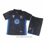 Camiseta Barcelona Special Nino 25-26 Negro Azul  Camiseta Barcelona Special Nino 25-26 Negro Azul