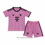 Camiseta Bayern Munich Portero Nino 25-26 Rosa