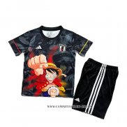 Camiseta Japon Dragon Ball Nino 25-26 Negro