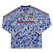 Camiseta Manchester United Human Race 20-21 Manga Larga