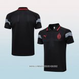 Camiseta Polo del AC Milan 23-24 Negro