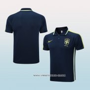 Camiseta Polo del Brasil 22-23 Azul Oscuro