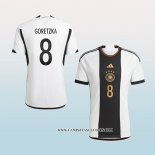 Camiseta Primera Alemania Jugador Goretzka 2022