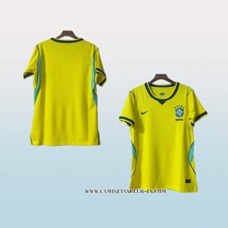 Camiseta Primera Brasil Mujer 2026