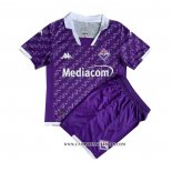 Camiseta Primera Fiorentina Nino 23-24