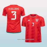 Camiseta Primera Gales Jugador N.Williams 2022