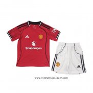 Camiseta Primera Manchester United Nino 25-26