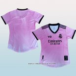 Camiseta Real Madrid Portero Mujer 21-22 Rosa