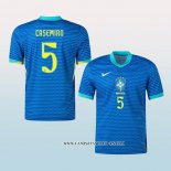 Camiseta Segunda Brasil Jugador Casemiro 2024