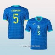 Camiseta Segunda Brasil Jugador Casemiro 2024