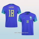 Camiseta Segunda Brasil Jugador G.Jesus 2022