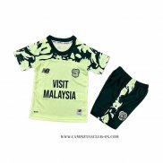Camiseta Segunda Cardiff City Nino 25-26