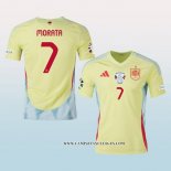 Camiseta Segunda Espana Jugador Morata 2024