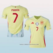 Camiseta Segunda Espana Jugador Morata 2024
