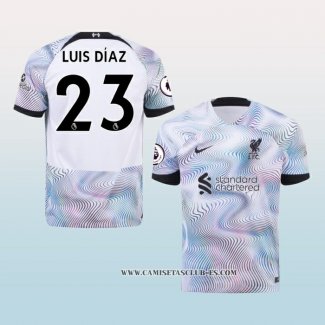 Camiseta Segunda Liverpool Jugador Luis Diaz 22-23