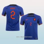 Camiseta Segunda Paises Bajos Jugador Timber 2022