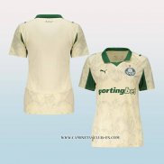 Camiseta Segunda Palmeiras Mujer 2025 Amarillo
