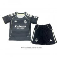Camiseta Segunda Real Madrid Nino 25-26