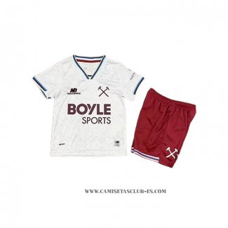 Camiseta Segunda West Ham Nino 26-27
