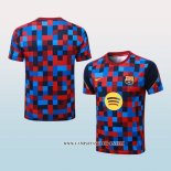 Camiseta de Entrenamiento Barcelona 26-27 Azul Rojo