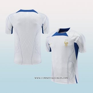 Camiseta de Entrenamiento Francia 22-23 Blanco