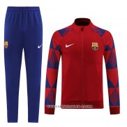 Chandal de Chaqueta del Barcelona 22-23 Rojo