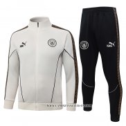 Chandal de Chaqueta del Manchester City 26-27 Crema