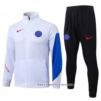 Chandal de Chaqueta del Paris Saint-Germain 25-26 Blanco