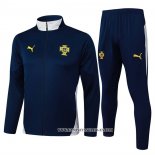 Chandal de Chaqueta del Portugal 25-26 Azul