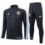 Chandal de Sudadera del Argentina 25-26 Gris