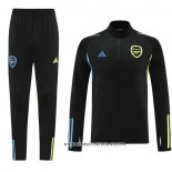 Chandal de Sudadera del Arsenal 23-24 Negro