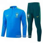 Chandal de Sudadera del Brasil 26-27 Azul