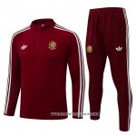 Chandal de Sudadera del Espana 26-27 Rojo