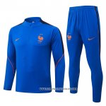 Chandal de Sudadera del Francia 26-27 Azul