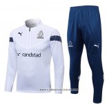 Chandal de Sudadera del Olympique Marsella 22-23 Blanco