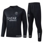 Chandal de Sudadera del Paris Saint-Germain 25-26 Negro