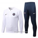 Chandal de Sudadera del Paris Saint-Germain 22-23 Blanco