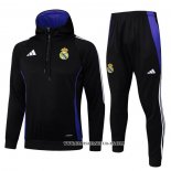 Chandal de Sudadera del Real Madrid 24-25 Negro