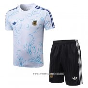 Chandal del Argentina 26-27 Manga Corta Blanco - Pantalon Corto