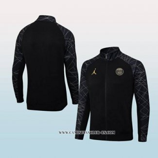 Chaqueta del Paris Saint-Germain Jordan 23-24 Negro