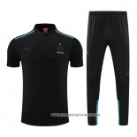 Conjunto Polo del Olympique Marsella 22-23 Negro