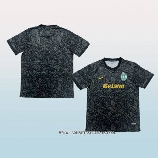 Tailandia Camiseta Sporting Special 25-26 Negro