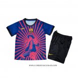 Camiseta Barcelona Special Nino 25-26 Azul