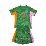 Camiseta Manchester City Portero Nino 25-26 Verde