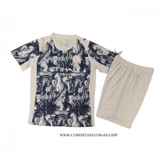Camiseta Manchester City Special Nino 25-26 Gris