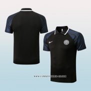 Camiseta Polo del Inter Milan 22-23 Negro