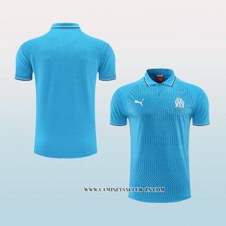 Camiseta Polo del Olympique Marsella 22-23 Azul